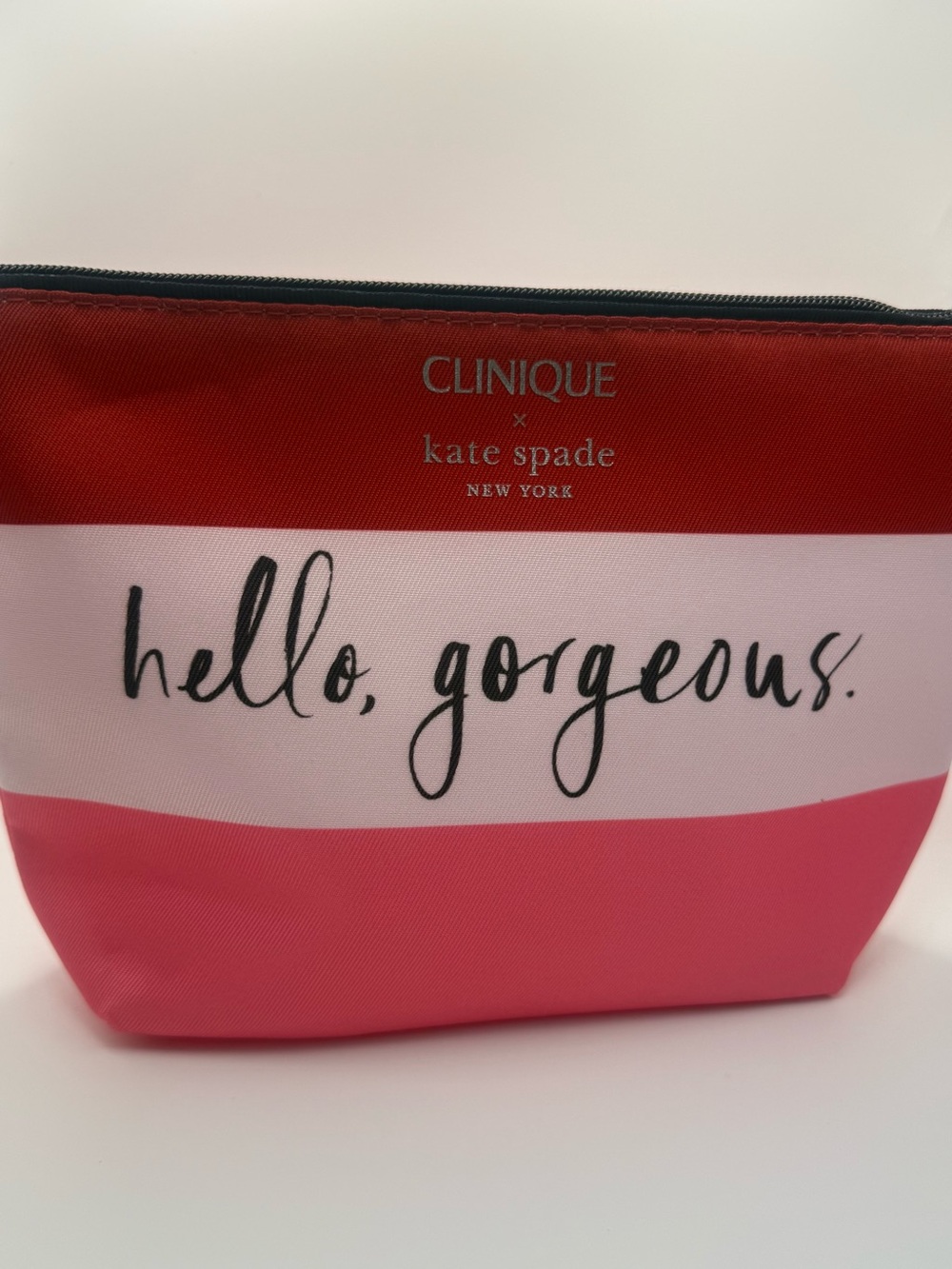 Clinique x Kate Spade LIMITED EDITION Cosmetic Pouch - Picture 2 of 7